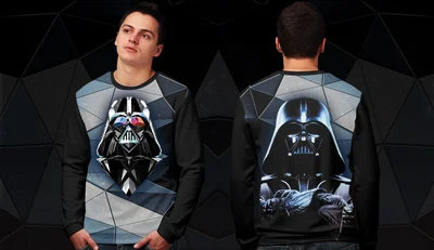 Свитшоты с полной запечаткой: Звездные войны - Дарт Вейдер